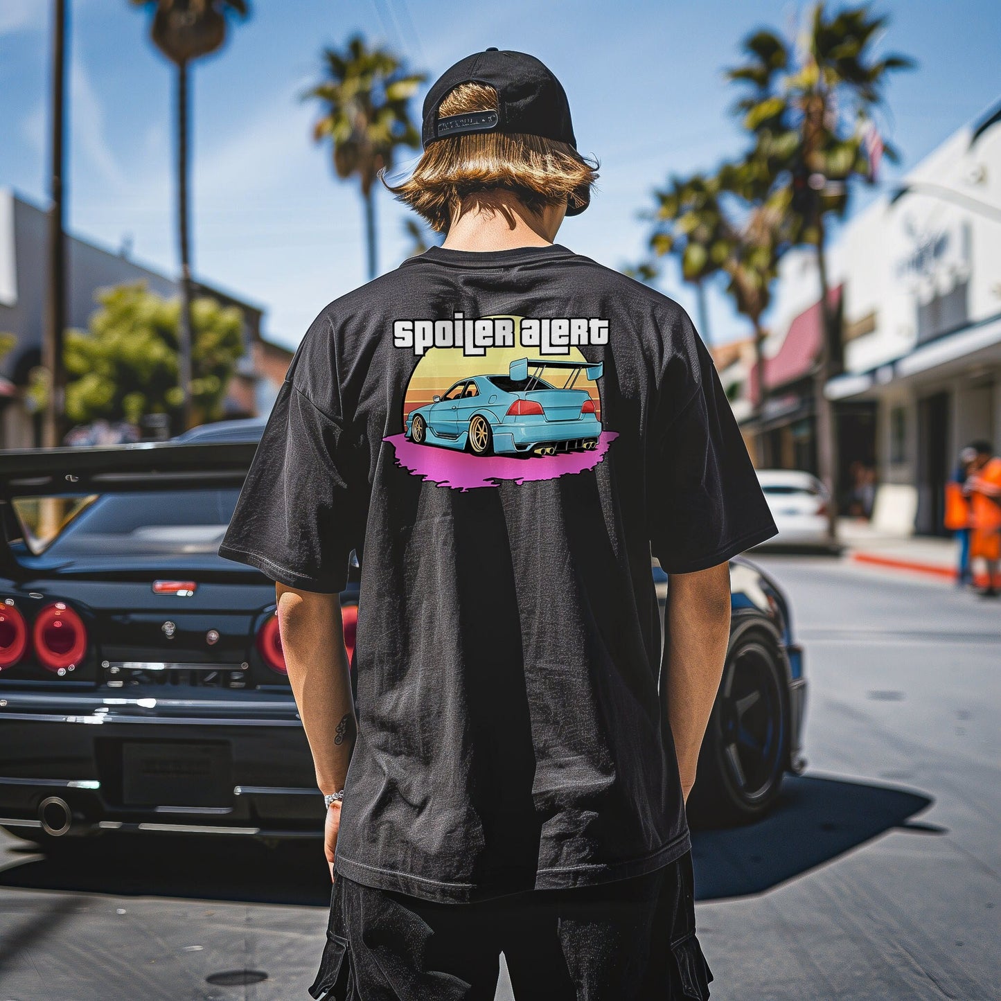Spoiler Alert JDM Car T-Shirt.