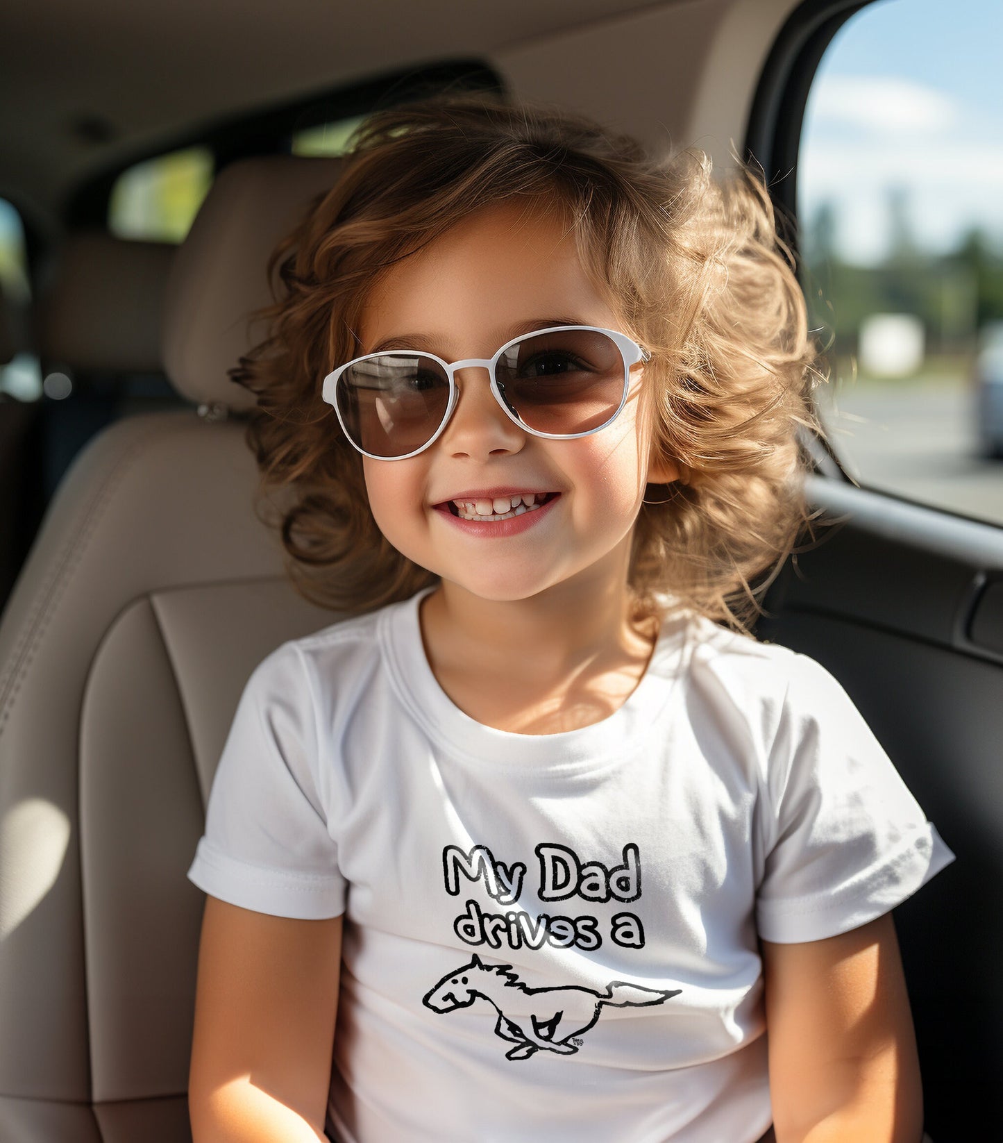 My Dad Drives A Mustang T-Shirt